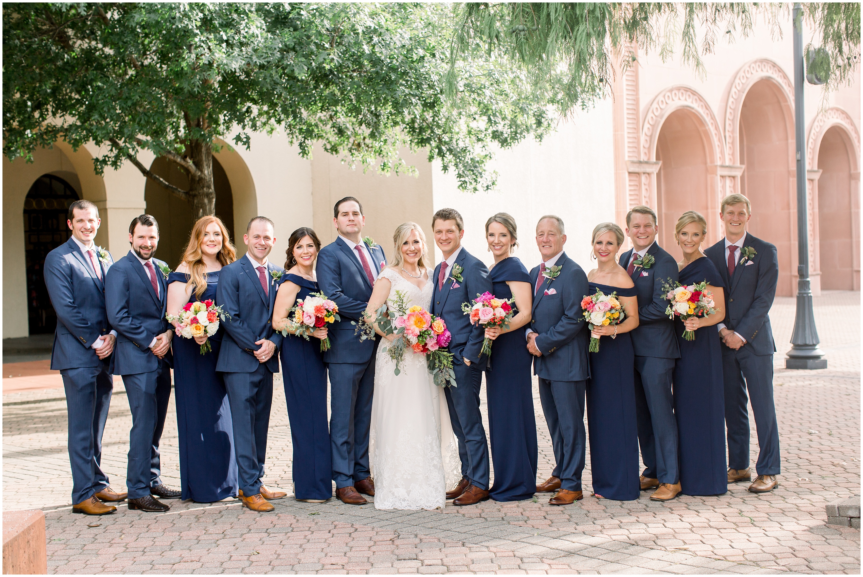 St. Ann's Catholic Wedding in Coppell, TX by photographer Courtney Bosworth.