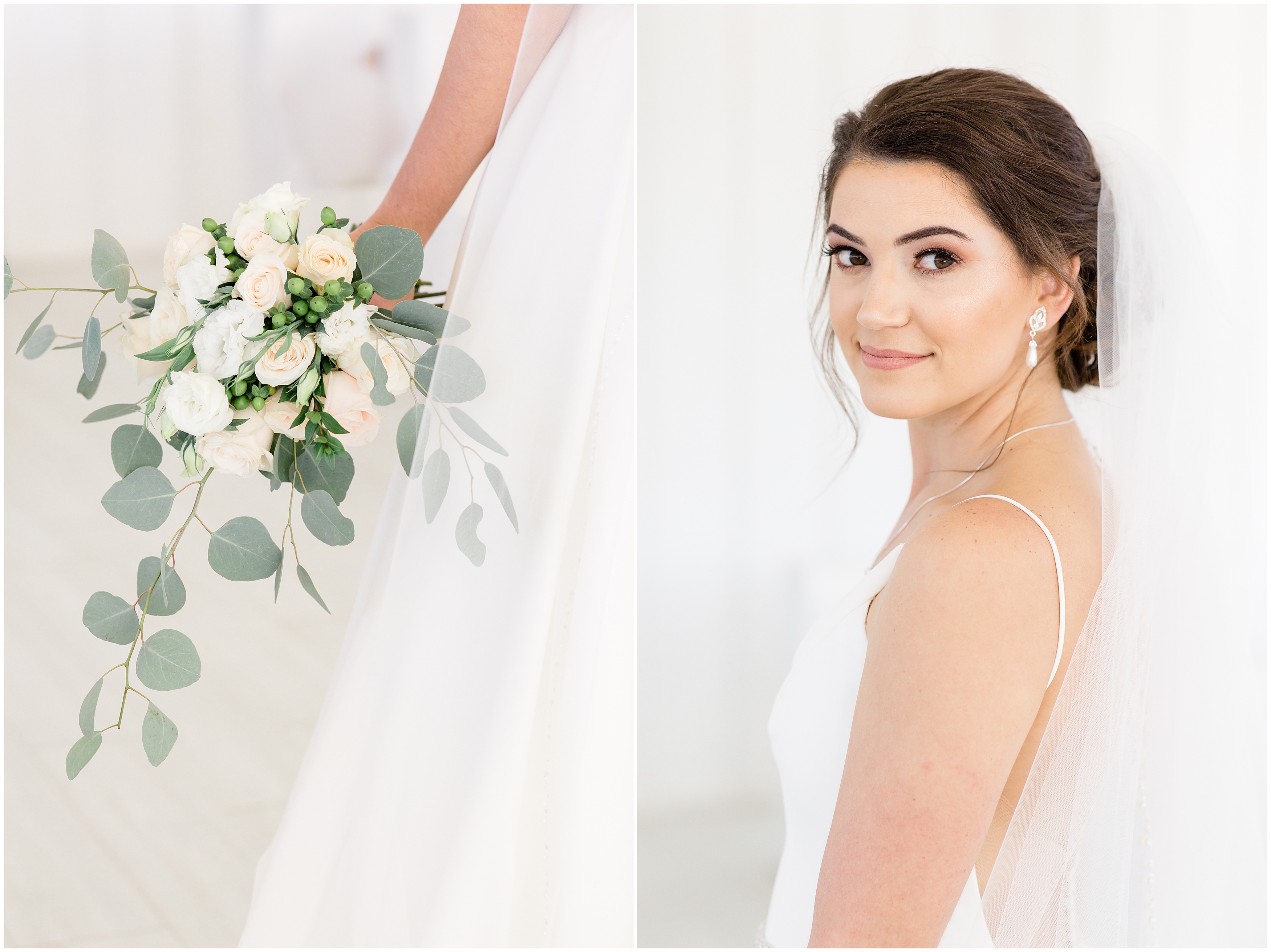 A gorgeous fall bridal session at The Grand Ivory by photographer Courtney Bosworth