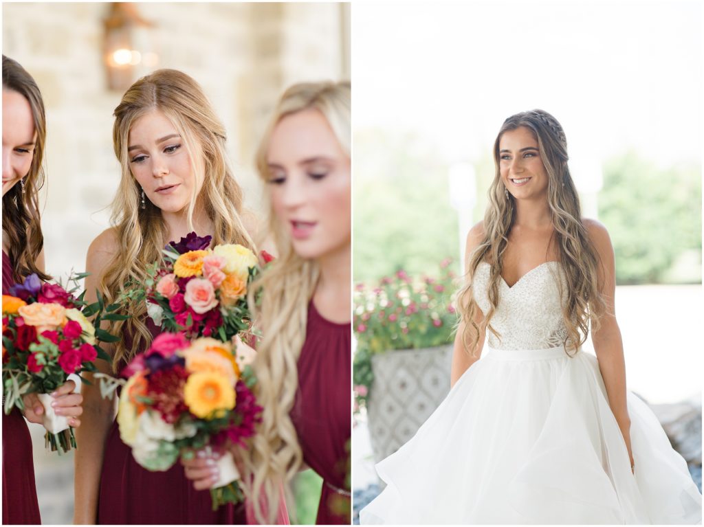 A Fall October wedding at Chandler Gardens in Celina, Texas by photographer Courtney Bosworth.