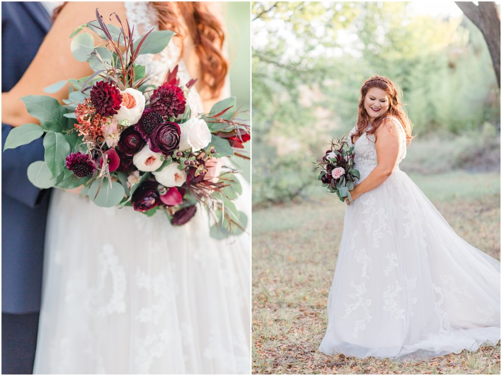 A Classic Fall Wedding at Hidden Pines in Highland Village by photographer Courtney Bosworth.
