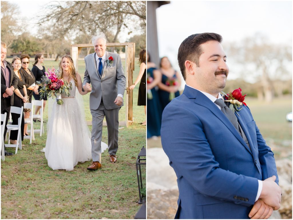 A winter wedding at Eagle Dance Ranch by photographer Courtney Bosworth.