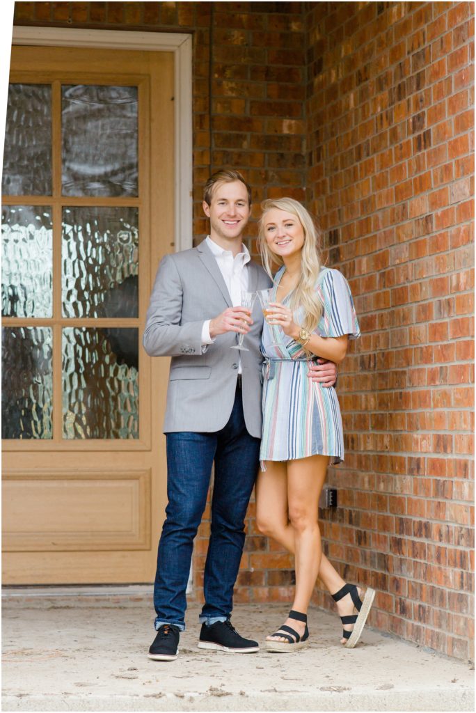 A Spring Waxahachie Proposal by photographer Courtney Bosworth.