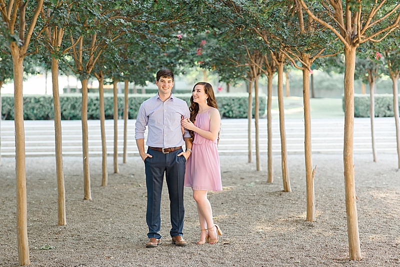 Texas engagement portraits in the summer with Courtney Bosworth Photography