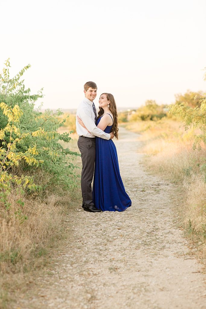 sunset engagement photos by Courtney Bosworth Photography
