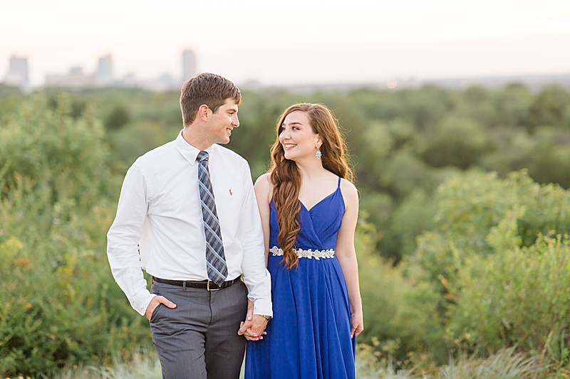 Courtney Bosworth Photography captures Dallas TX engagement session