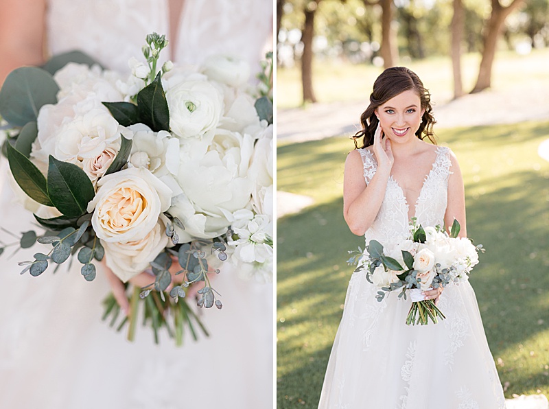bridal portraits in Austin TX with Courtney Bosworth Photography