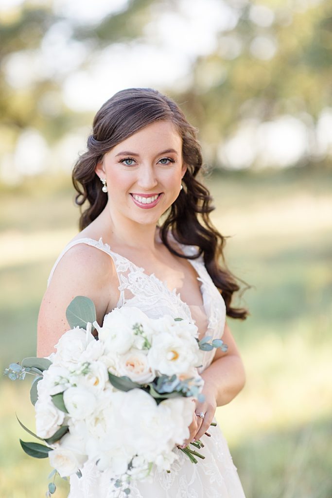 Courtney Bosworth Photography photographs Texas bridal session at Mae's Ridge