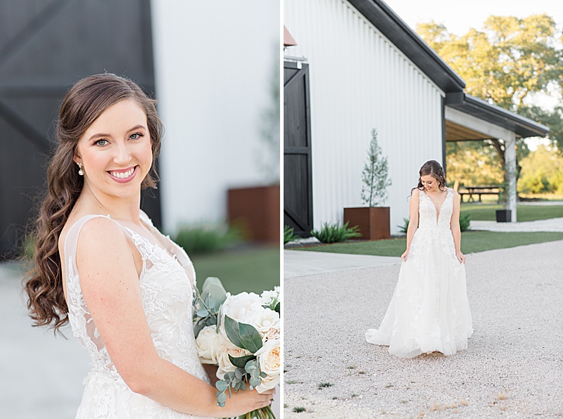 Mae's Ridge bridal portraits by TX wedding photographer Courtney Bosworth Photography