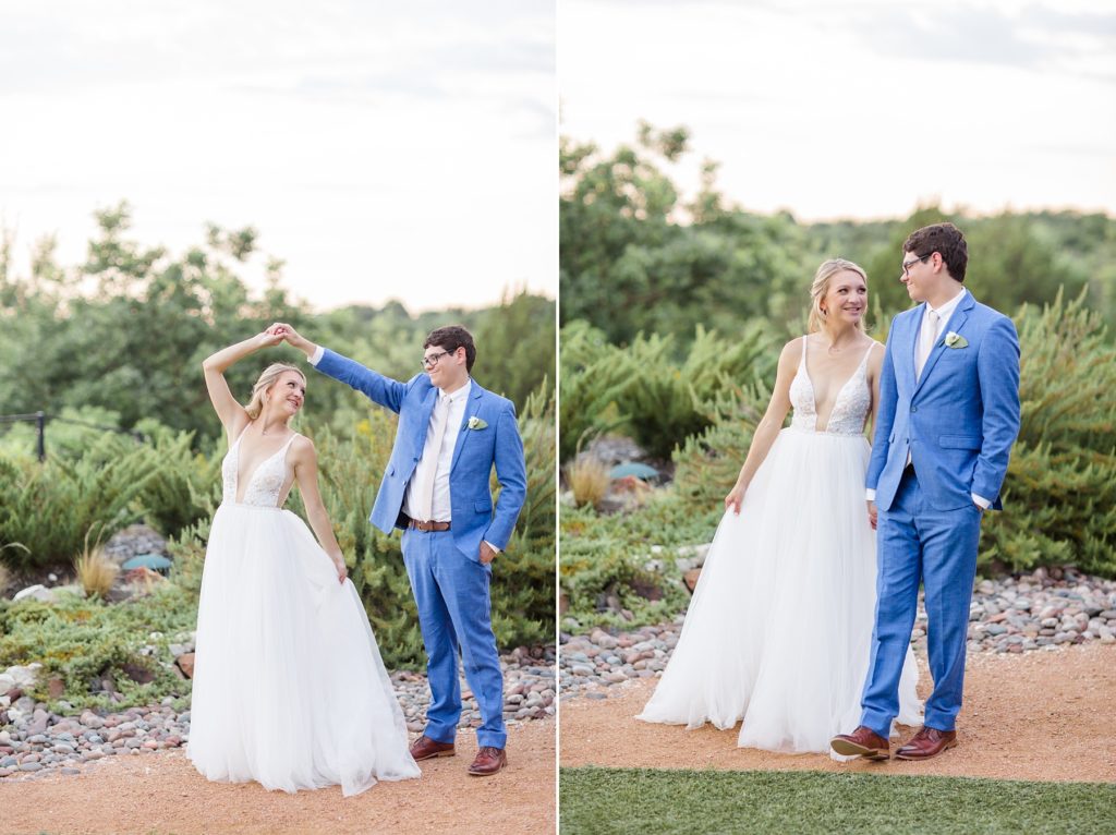  Courtney Bosworth Photography captures bride and groom dancing at Stone Crest Venue
