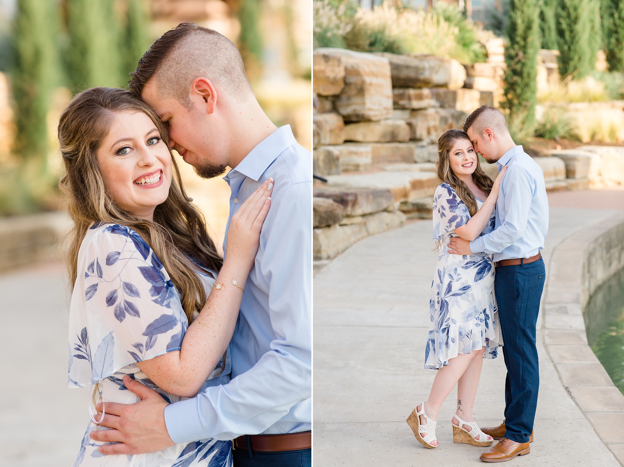 Texas engagement photos with Courtney Bosworth Photography