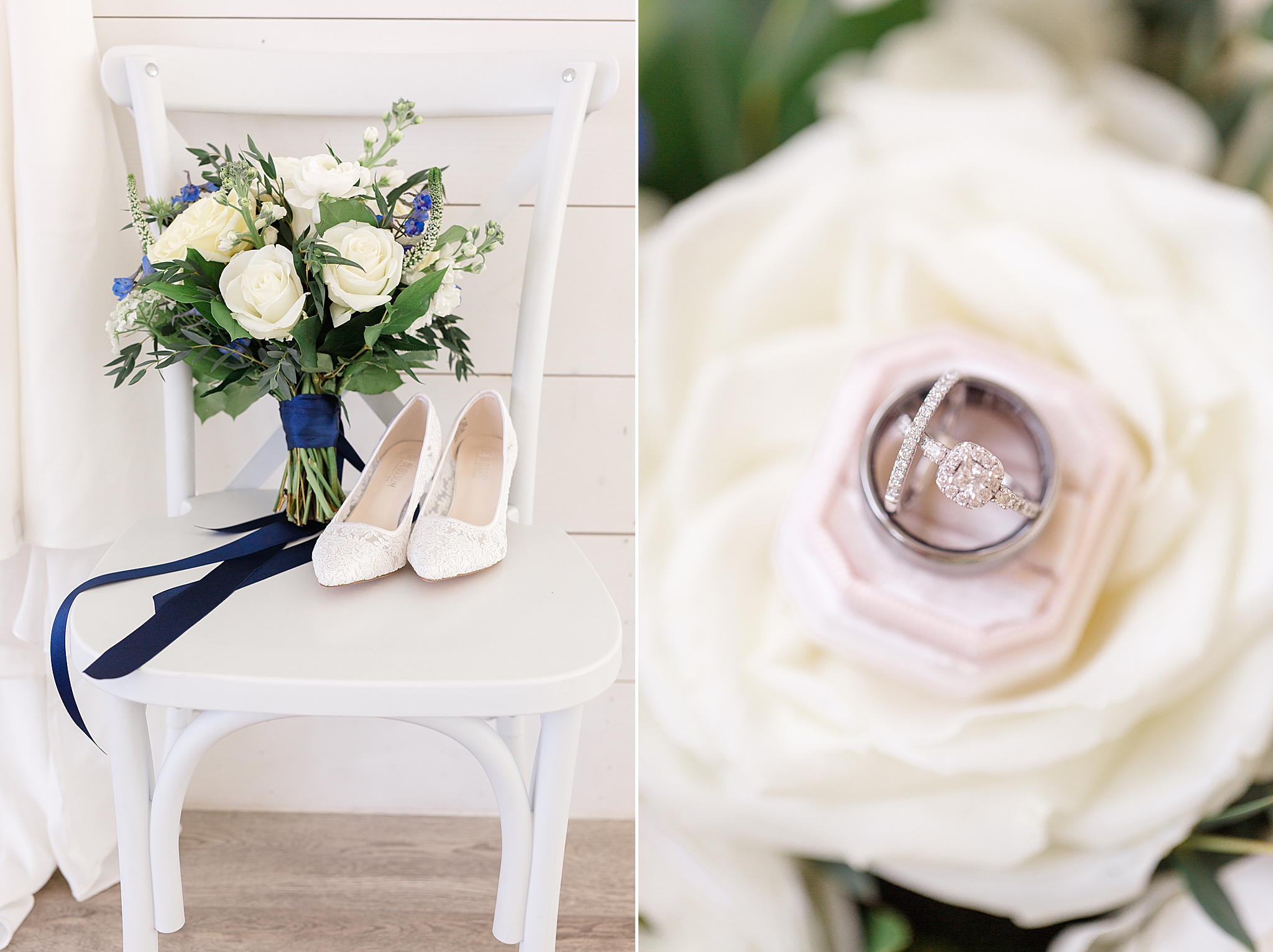 classic bridal details at The Nest at Ruth Farms