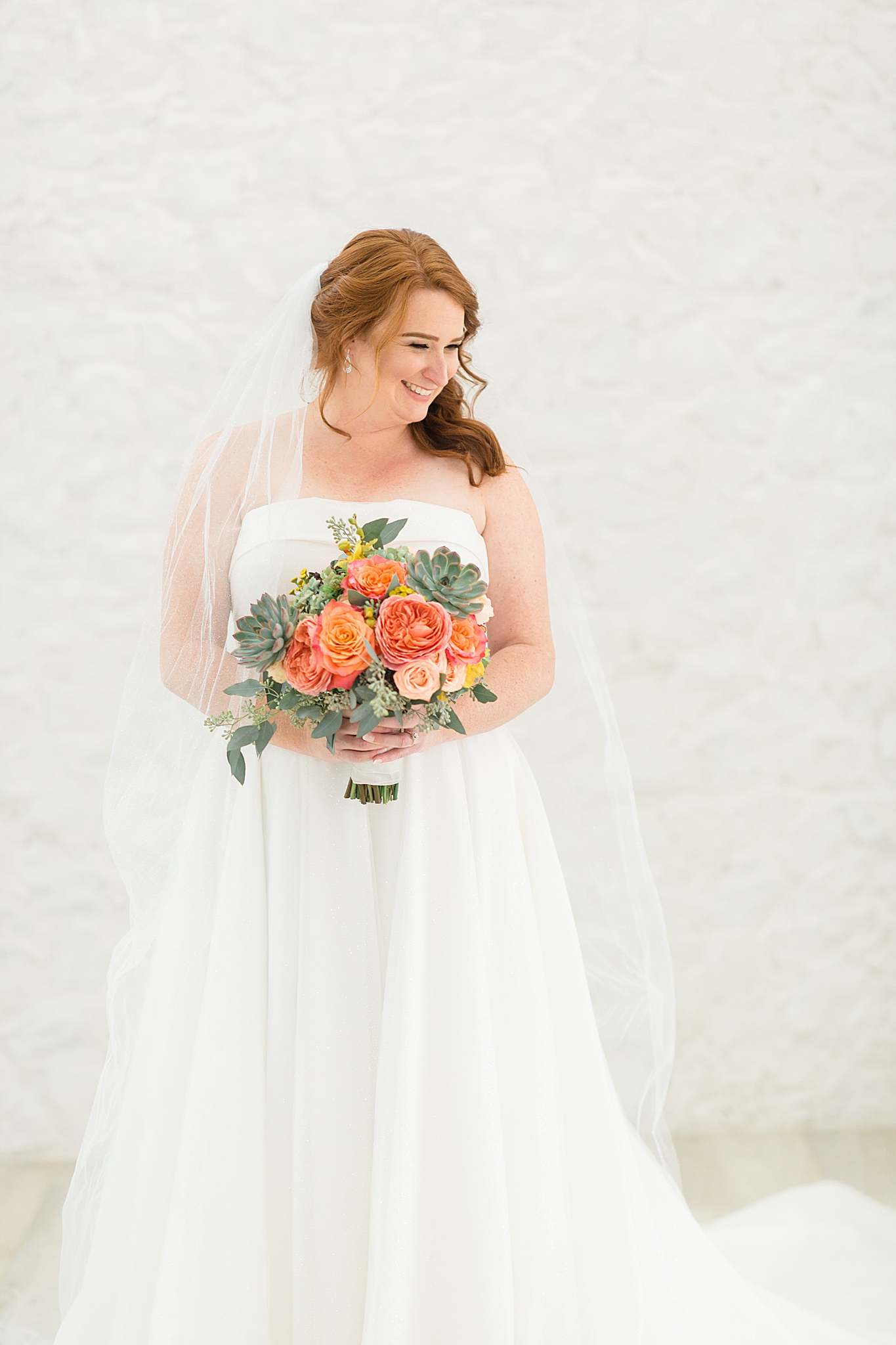 classic The Nest at Ruth Farms bridal session