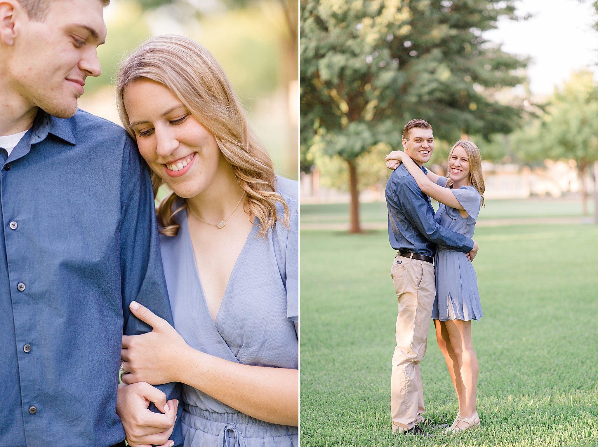 engagement portraits at Kimball Art Museum in Fort Worth