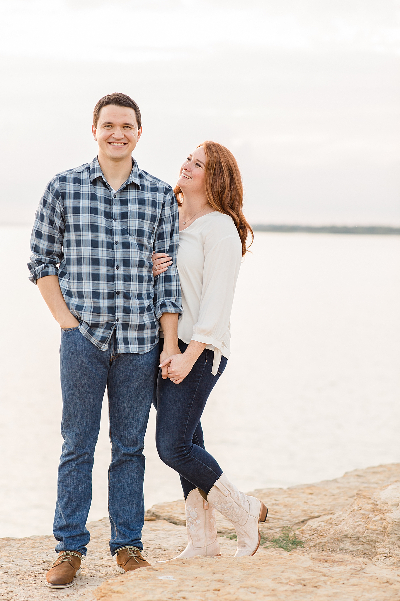 TX engagement portraits with Courtney Bosworth Photography