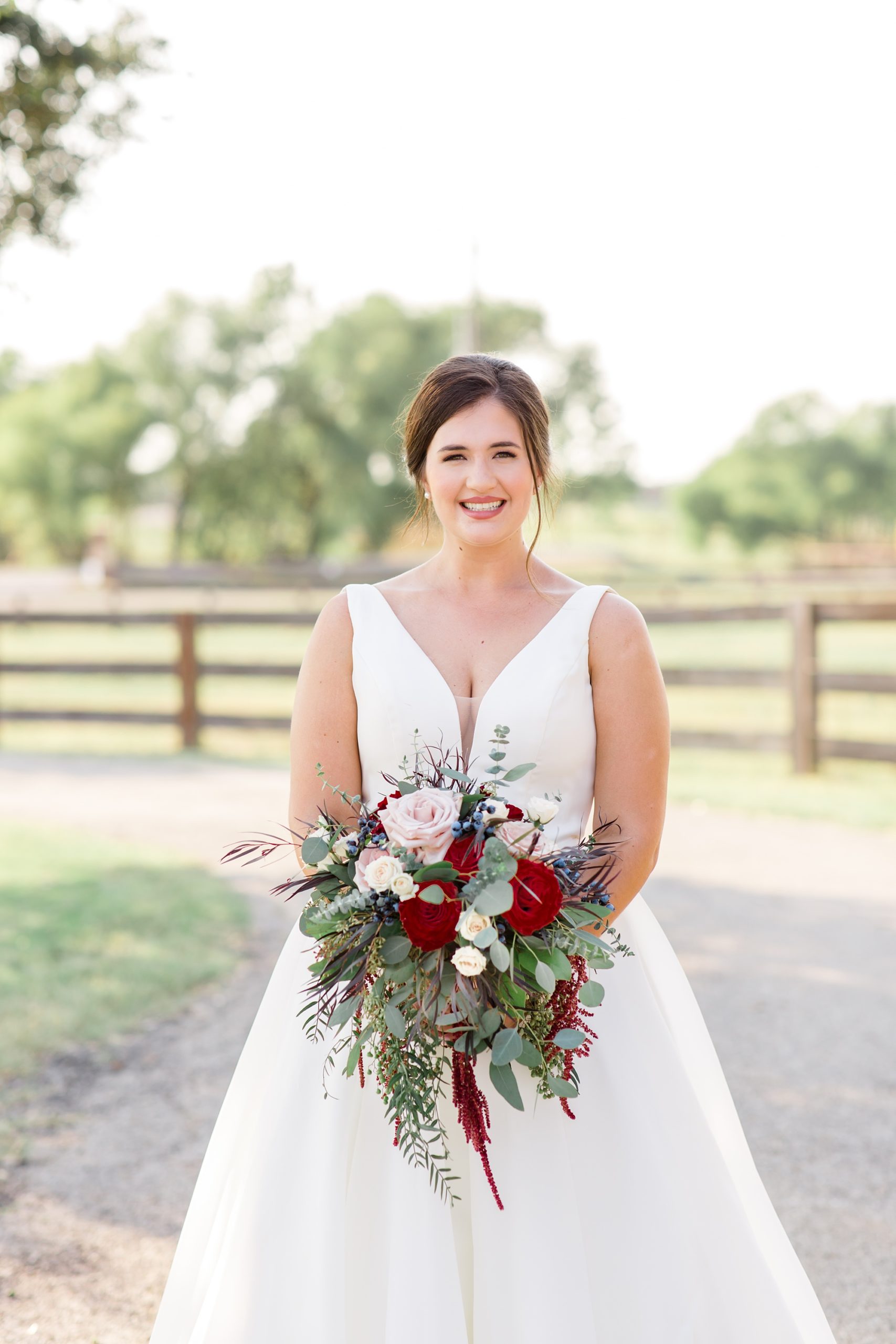 elegant bridal portraits in Texas