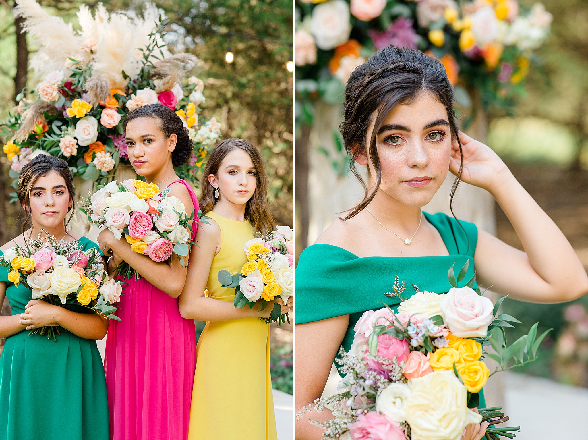 Texas inspiration styled shoot for junior bridesmaids