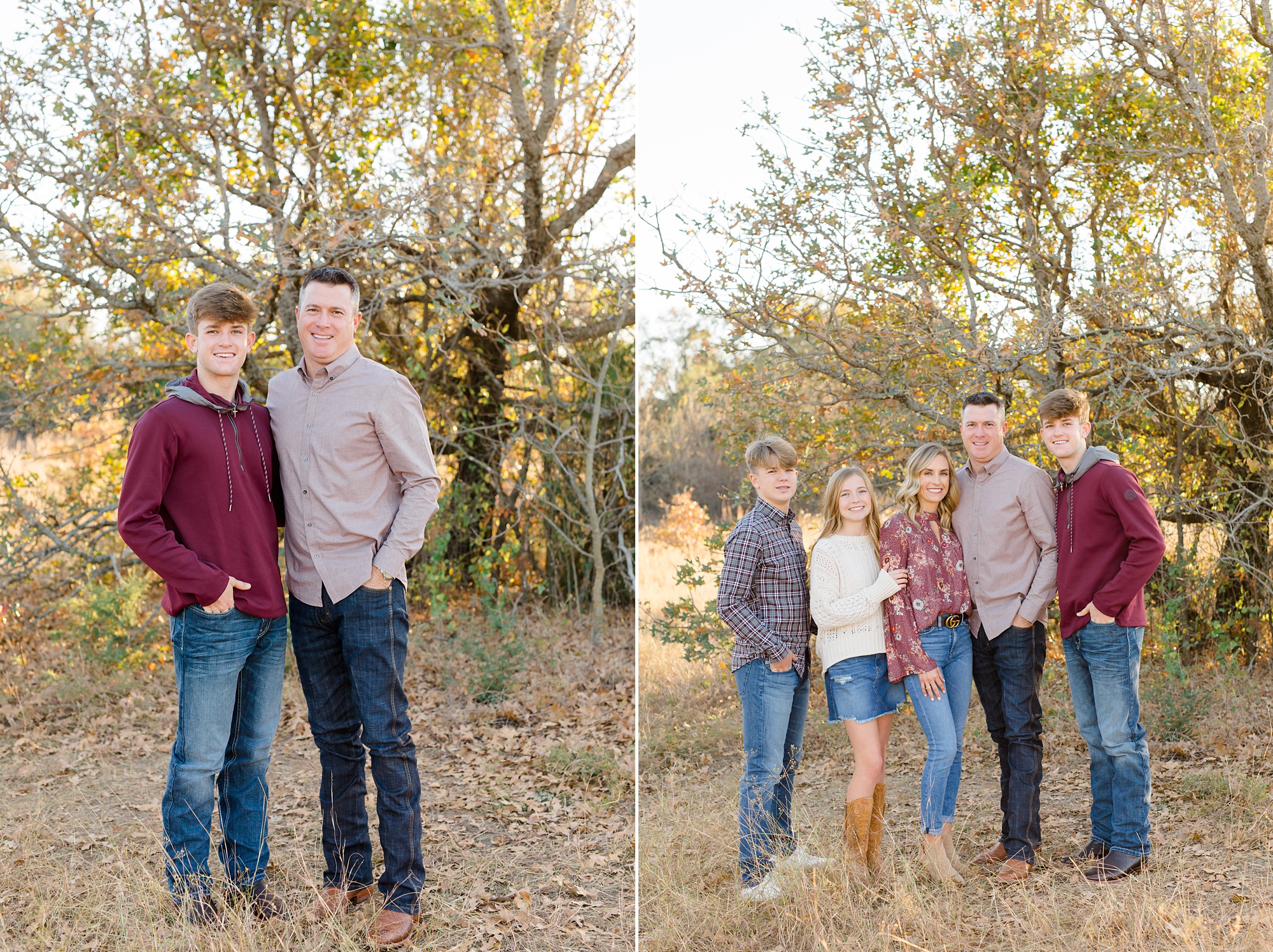 Murrell Park family session during the fall