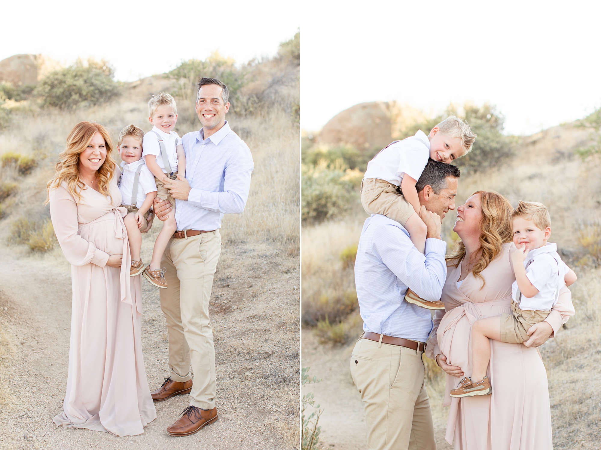 Scottsdale AZ maternity session in the desert with Amy & Jordan Photography