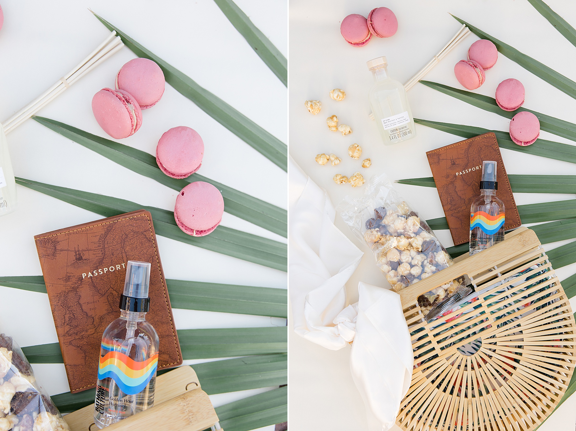 welcome bag for guests at Desert Wedding Styled Shoot at the Arizona Biltmore