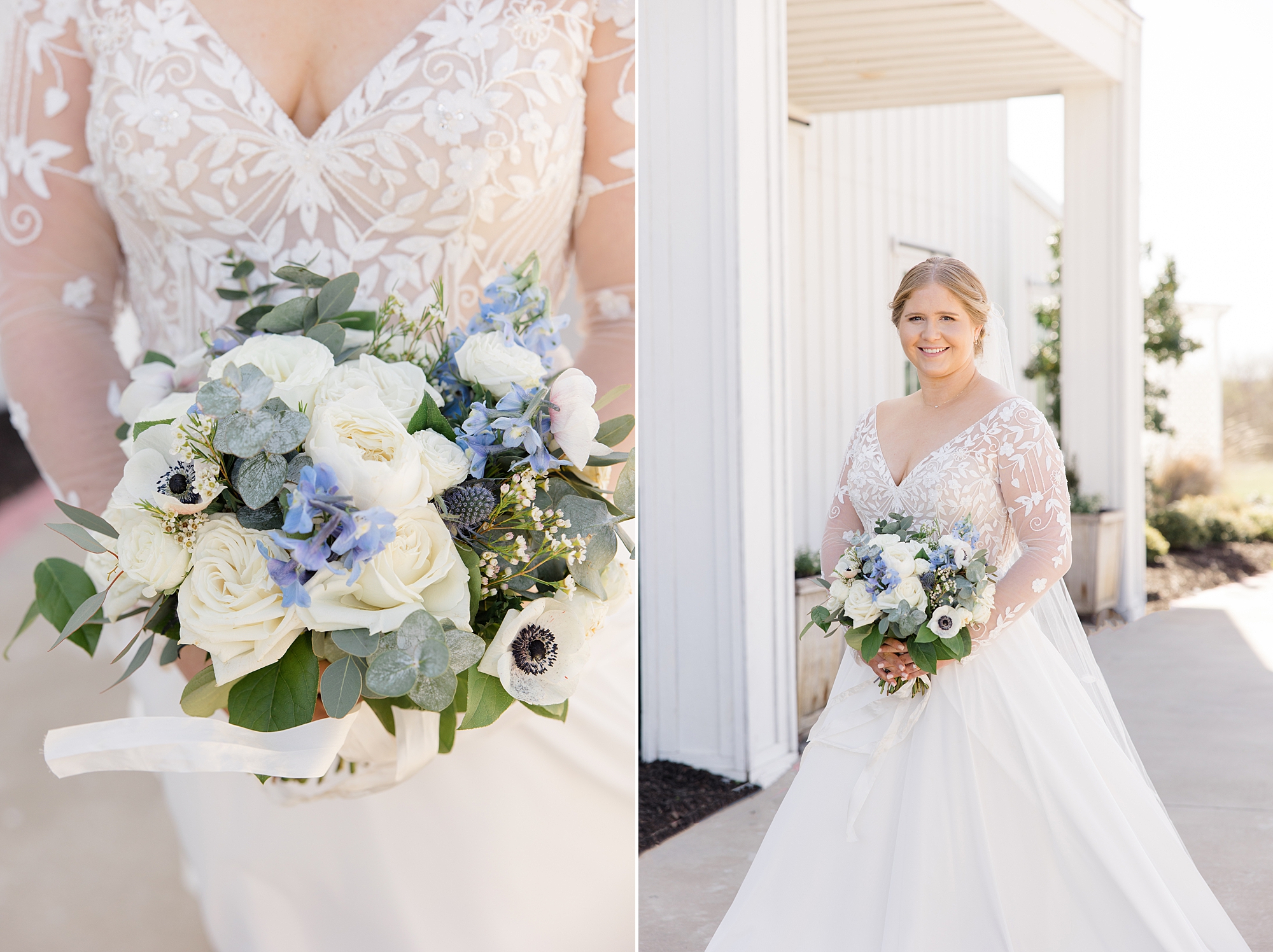 spring bridal portraits at the Nest at Ruth Farms